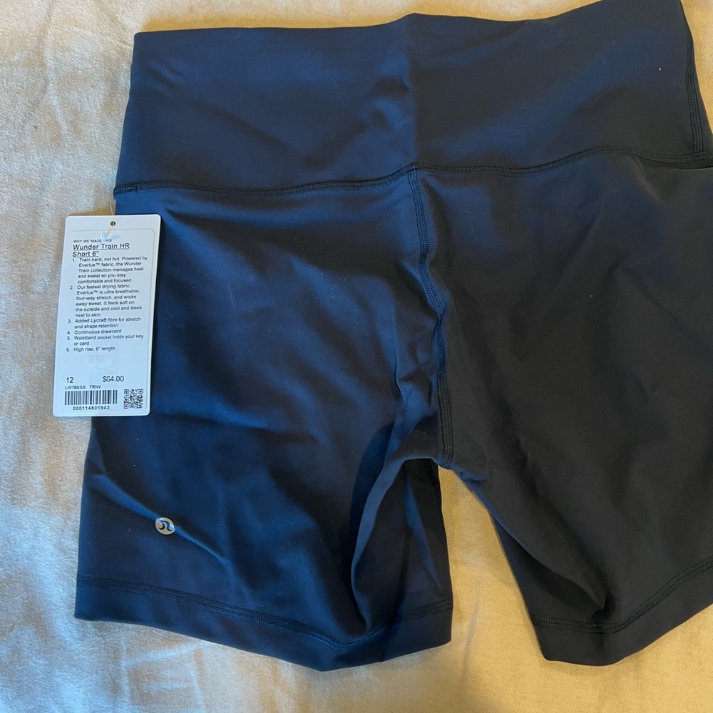 Wunder Train HR Short 6” Lululemon